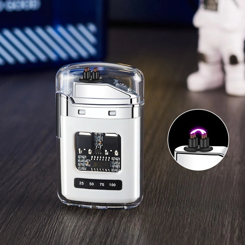 New High Temperature and High Power Spray Gun Lighter Metal Windproof Flame Spray Cigar Outdoor Butane Inflatable Torch Lighter