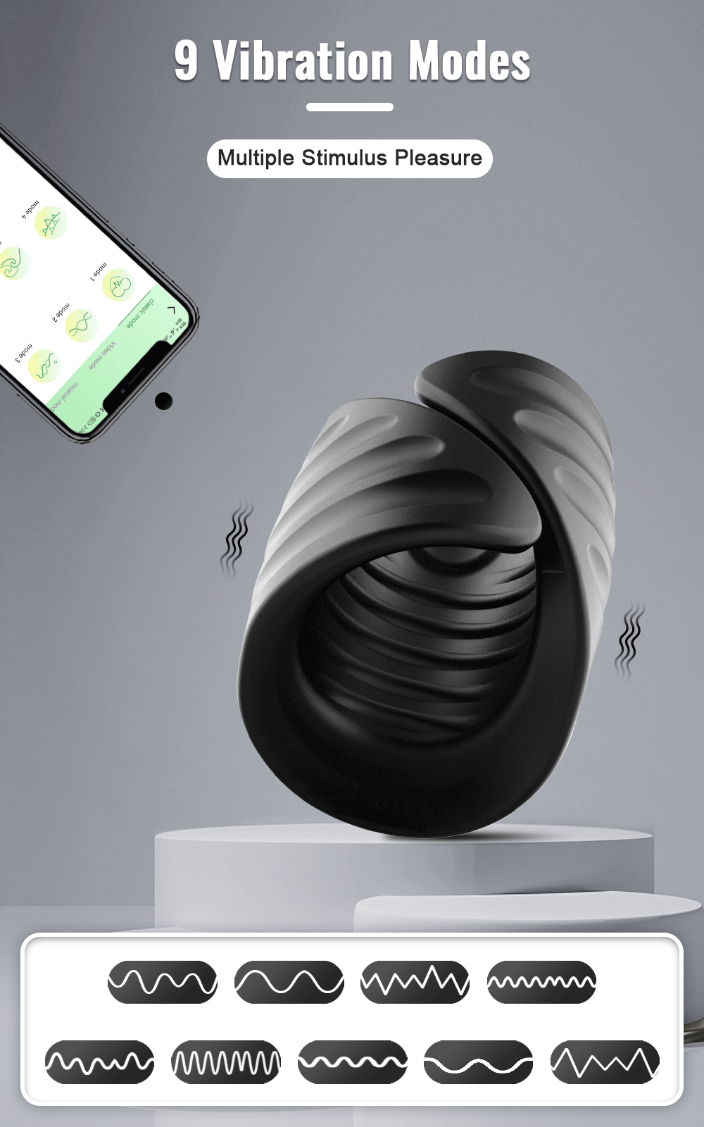 APP Control Penis Delay Trainer Automatic Male Masturbator Glans Stimulater Massager Men Vibrator Sex Toys for Men Adult Goods