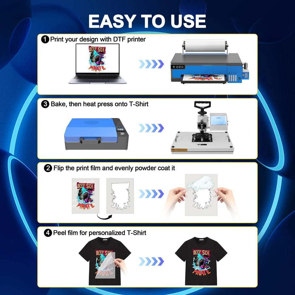 impresora dtf A3 A4 For Epson XP600 DTF Printer DTF transfer printer Directly To Film tshirt printing machine L8058 DTF Printer