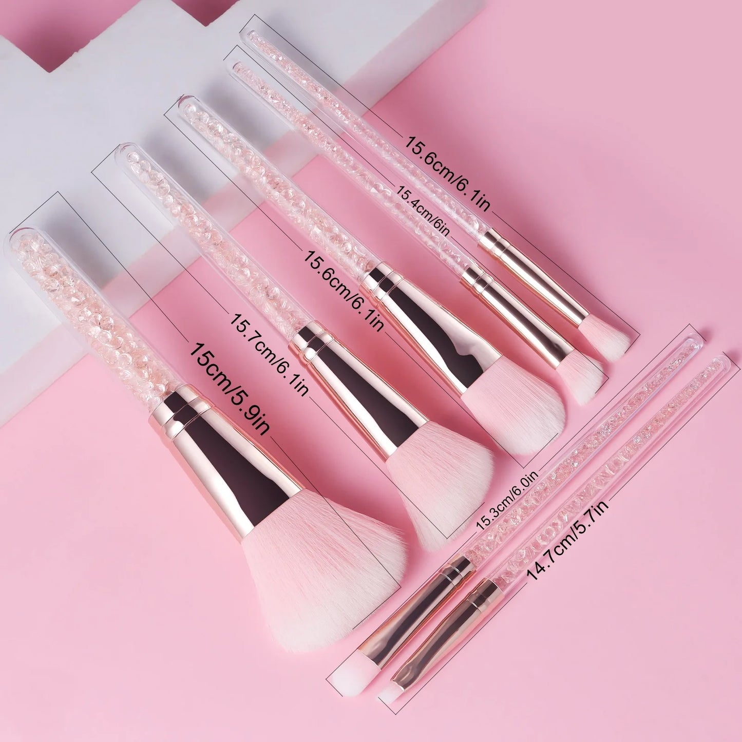 Makeup Brush Sets,7pcs Creative Portable Multifunctional Cosmetic Brush For Making Up Supply