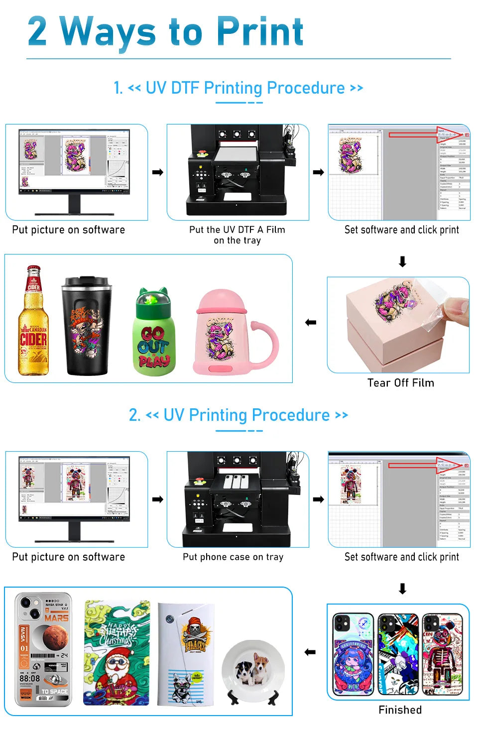 A4 UV Printer For Epson XP600 UV DTF Printing Machine For Wood Metal Acrylic Pen UV Printer UV DTF Sticker Printer impresora uv