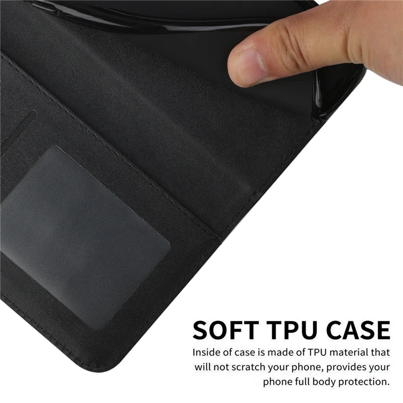 For Infinix Note 60 Pro Case Flip Wallet Book Cover for Coque Infinix Note 60 Pro X6878 Phone Case Note60 X6879 Protective Funda