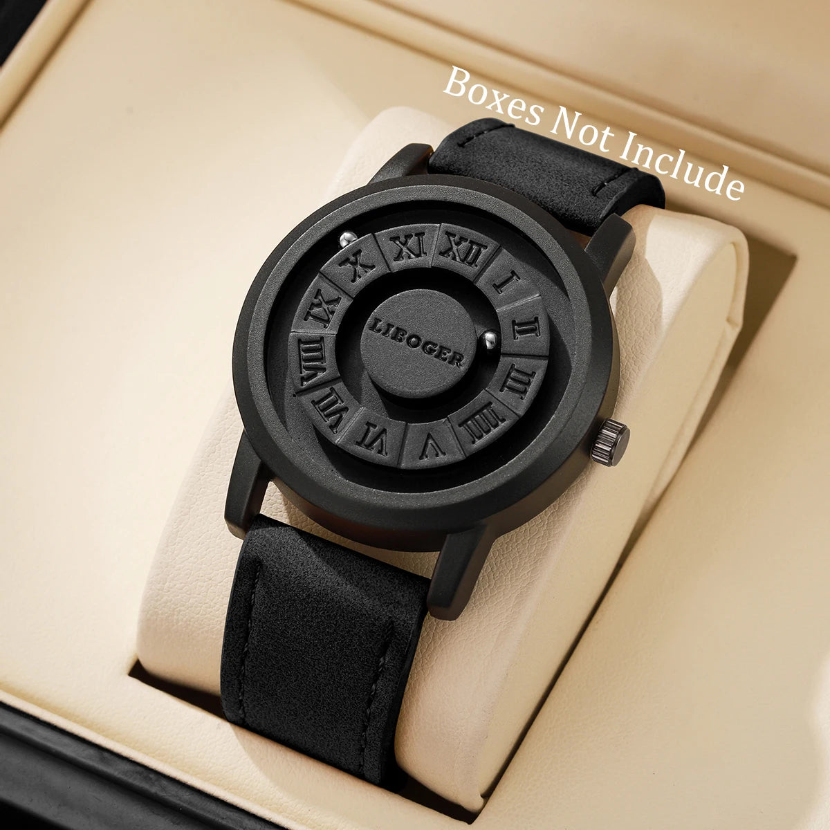Fashion Magnetic Suspension Men Sports Watches Casual Mens Quartz Wristwatches Reloj Hombre（Without Box）