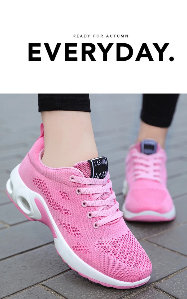 2024 Summer Women Shoes Breathable Mesh Outdoor Light Weight Sports Shoes Casual Walking Sneakers Tenis Feminino Zapatos Mujer