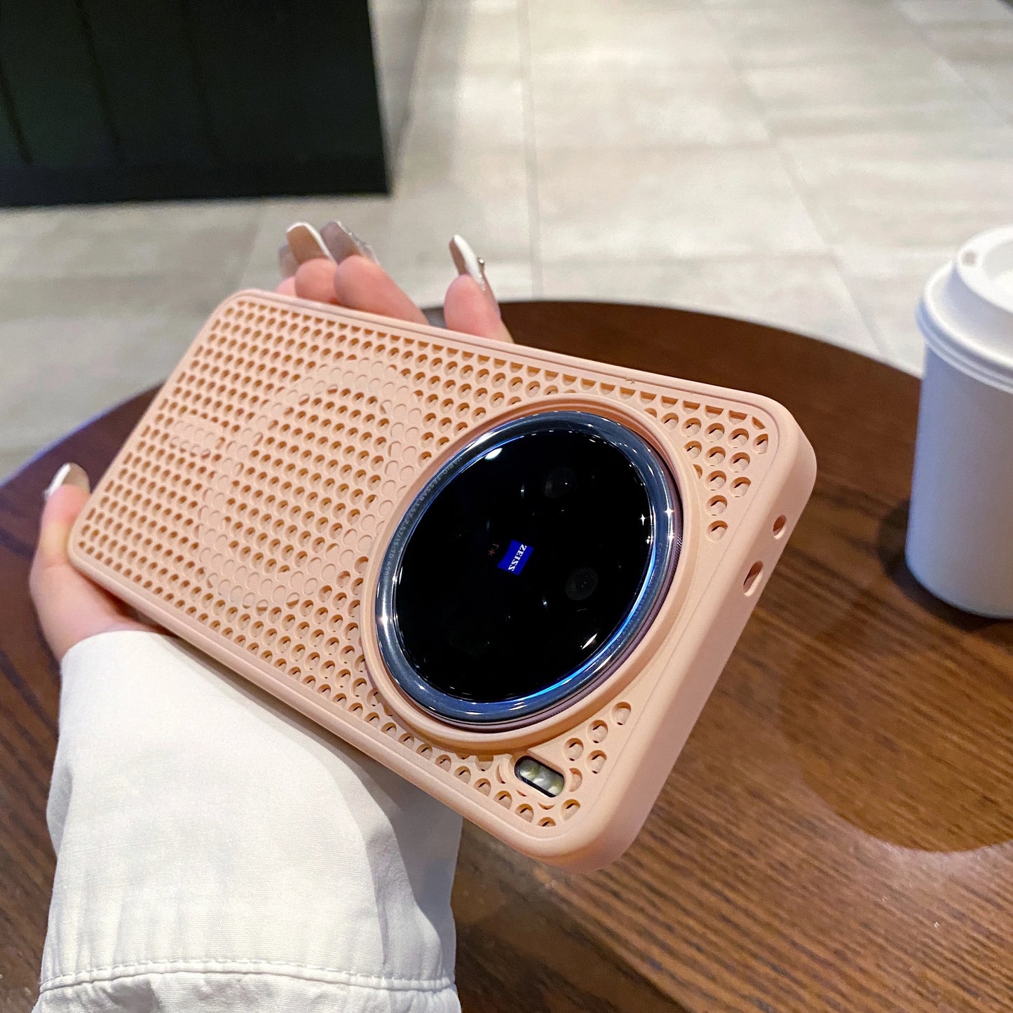Heat Dissipation Wireless Charging Magnetic Case for Vivo X200 Pro X100 X300 Pro X200Pro Mini, Cooling Matte Hard Phone Cover