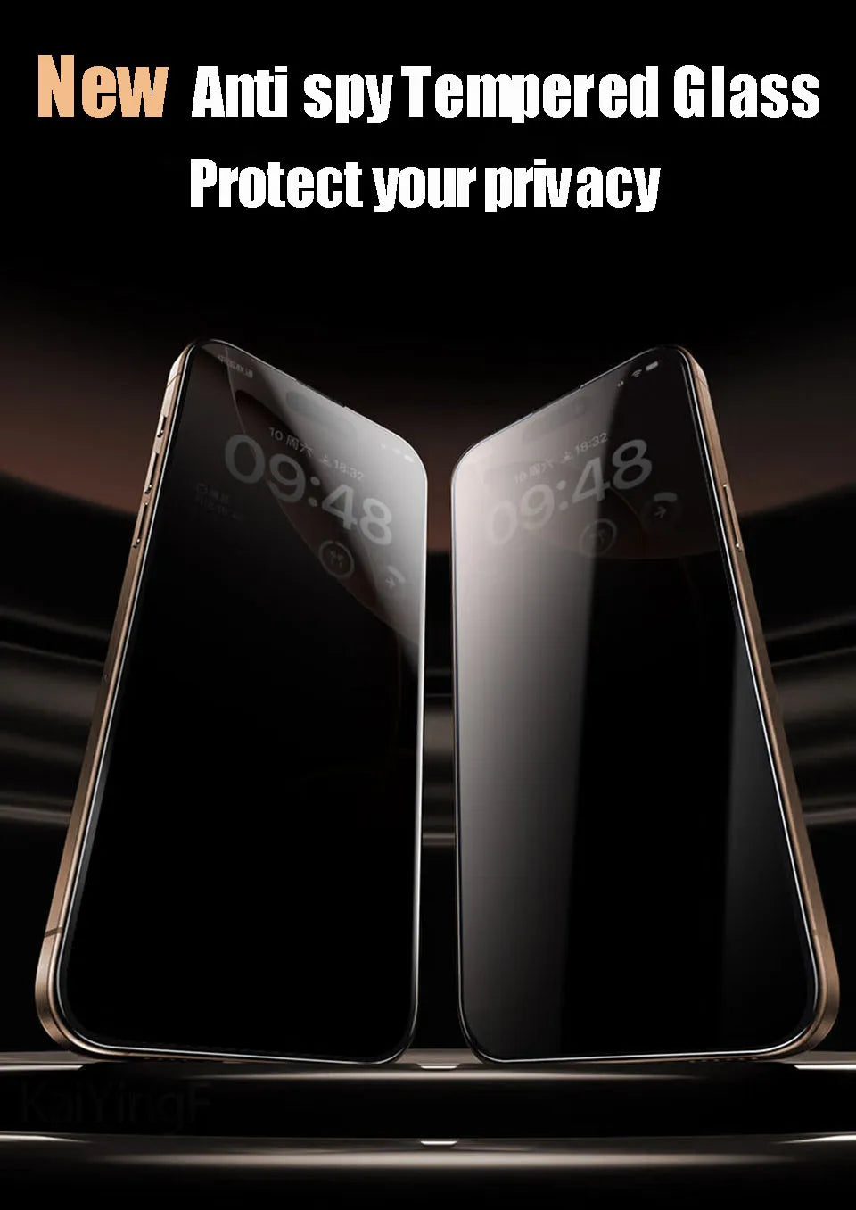 2/4Pcs Anti-Spy Tempered Glass For iPhone 16 15 14 13 12 11 Pro XS Max Screen Protector For iPhone X XR Full Cover Privacy Glass
