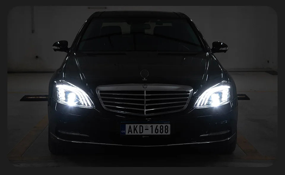 Car Lights for W221 2006-2013 S Class LED Auto Headlight Assembly Upgrade W222 Maybach Style Design Signal Lamp Accessories