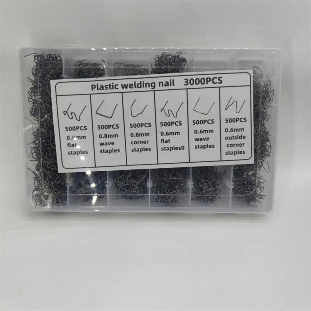 3000PCS Hot Stapler Staples For Plastic Welder Automotive Repair Machine Welding Wire Car Bumper Repair Welding Machine Tool