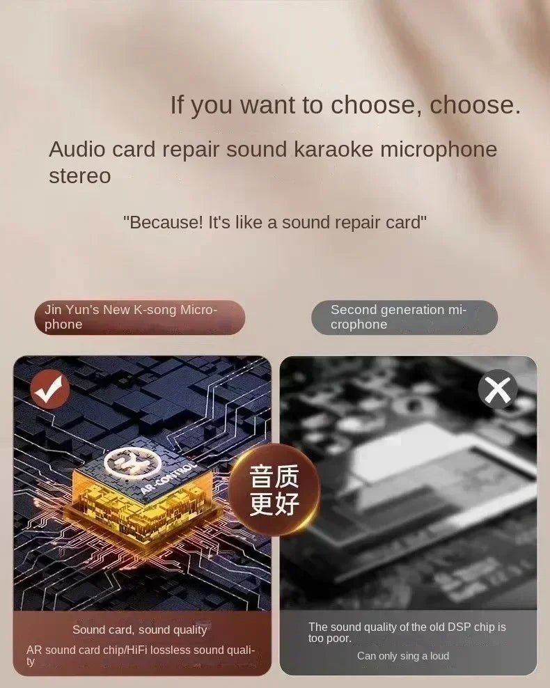 Bluetooth K12 Karaoke Machine Portable 5.3 PA Speaker System with 1-2 Wireless Microphones Home Family Singing Children's Gifts