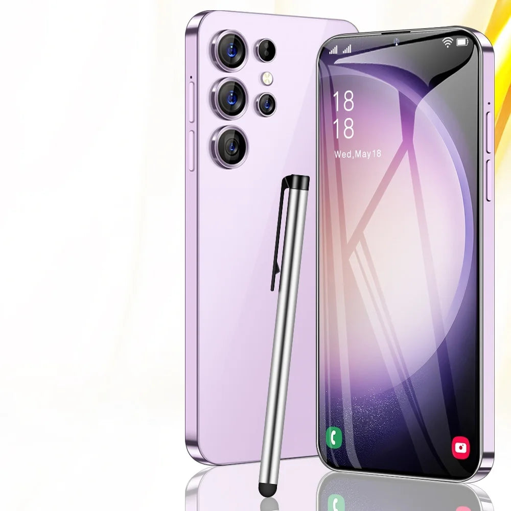 HOT 2025 new S25 Ultra original intelligent 5G dual card dual standby Android 14 system global version phones 7800mAh battery