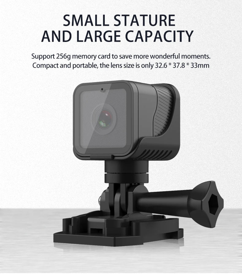 1080P high-definition wireless small camera, WiFi hotspot mini DV camera, outdoor sports camera, motorcycle driving recorder