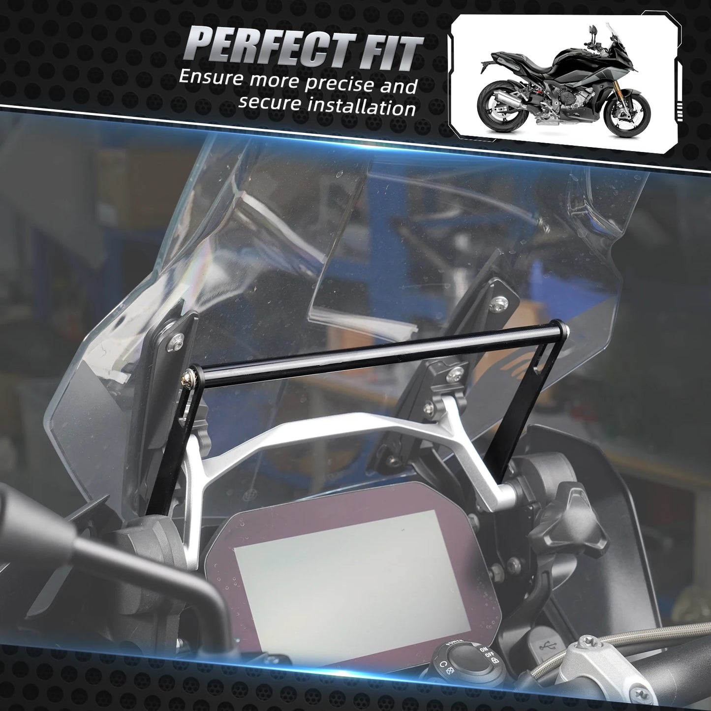 Navigation Bracket GPS Mount For BMW R1250GS GSA R 1250 GS Adventure 2018-2023 R 1200 GS GSA R1200GS Adventure 2013-2018 2014 15