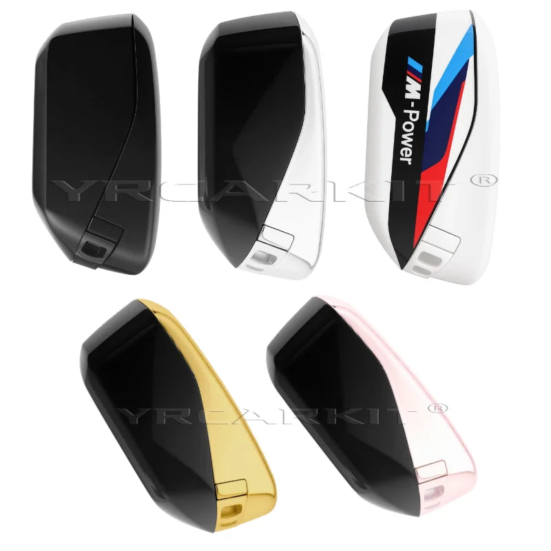 Modified Upgraded For BMW F Chassis 3 5 7 Series CAS4 FEM BDC Smart Remote Key Fob Keyless Go 49 Chip 433 315 868 Mhz Blade Logo
