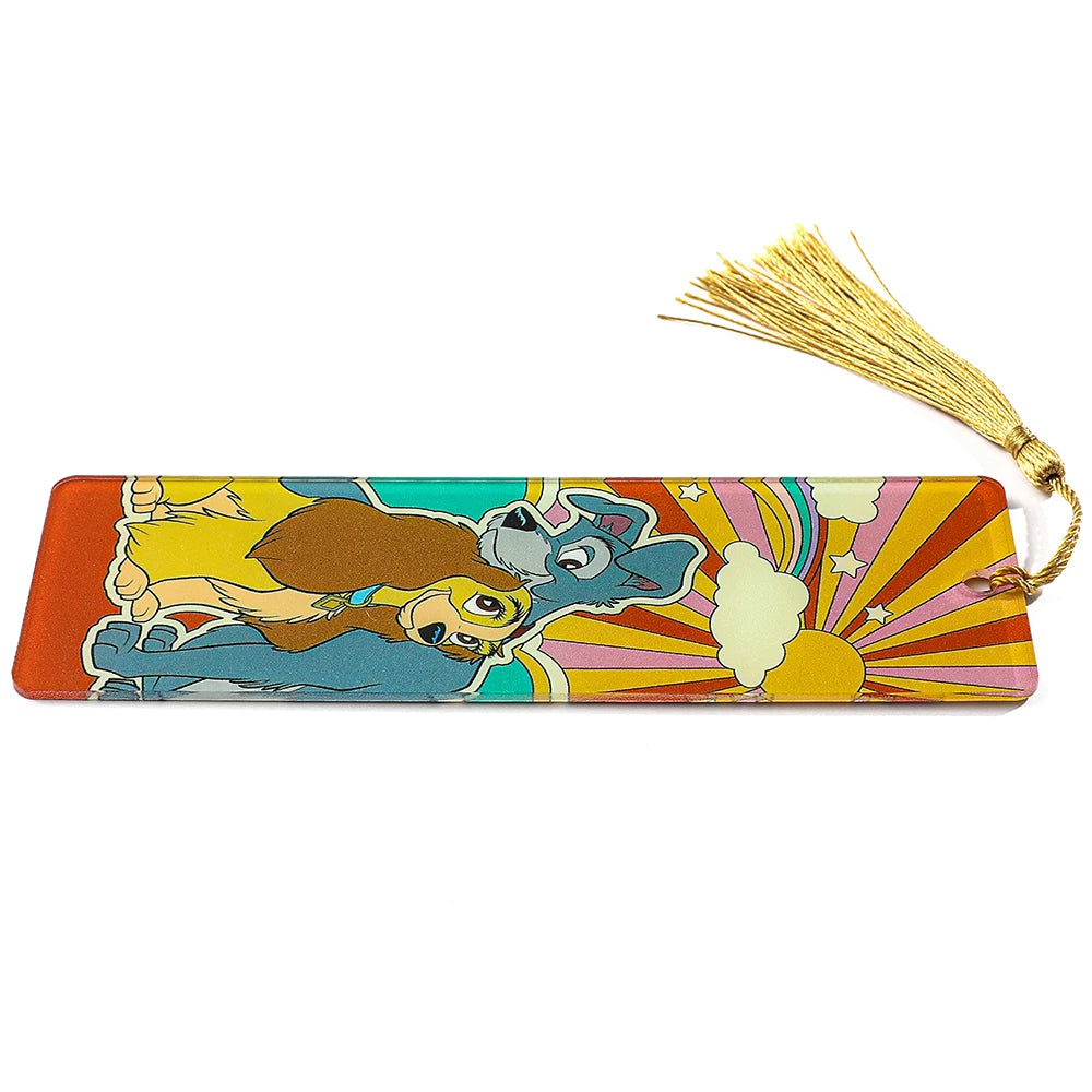 Yellow puppy bookmark, simple and portable, student birthday gift or anniversary gift.