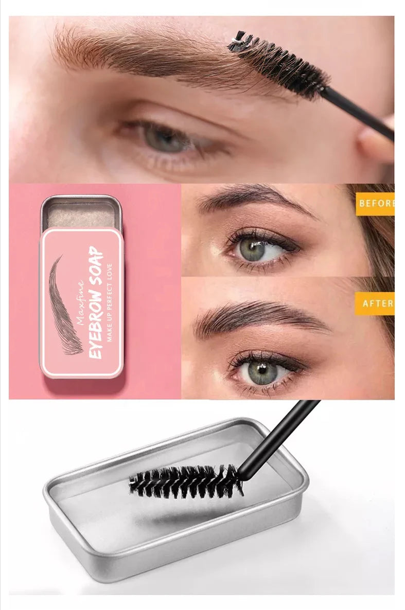 Transparent waterproof mascara lasting portable shape without smudging.