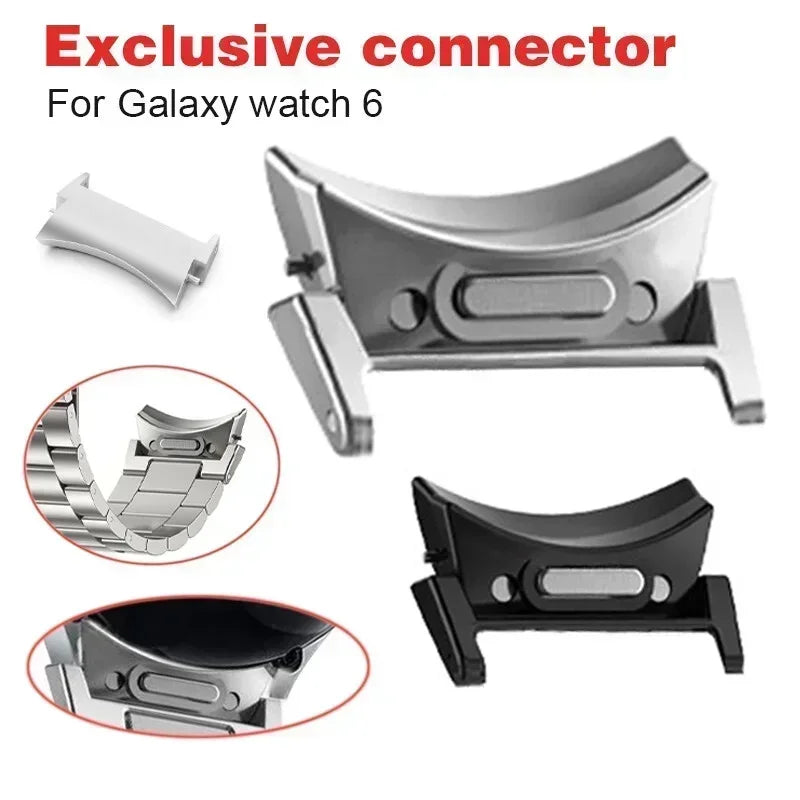 22mm 20mm Quick Fit Connector for Samsung Galaxy Watch 6 5 4 40 44mm Metal Adapter For Galaxy Watch 6 Classic 47mm 43mm 42 46mm