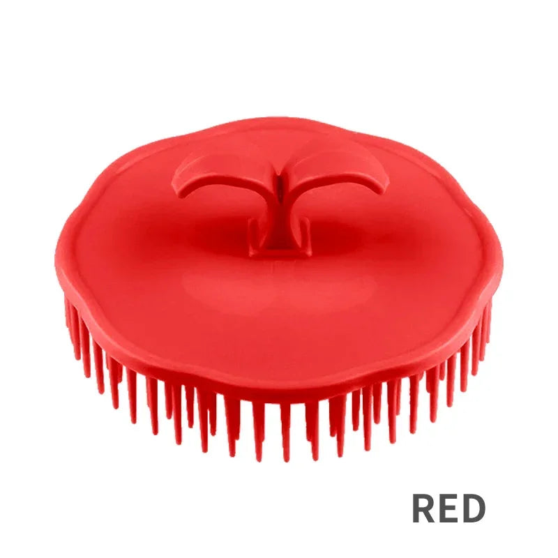 Head Massage Shampoo Brush Adult Scalp Massage Brush Men and Women Soft Glue Bathroom Shampoo Comb Long Hair Washing Hair Scalp