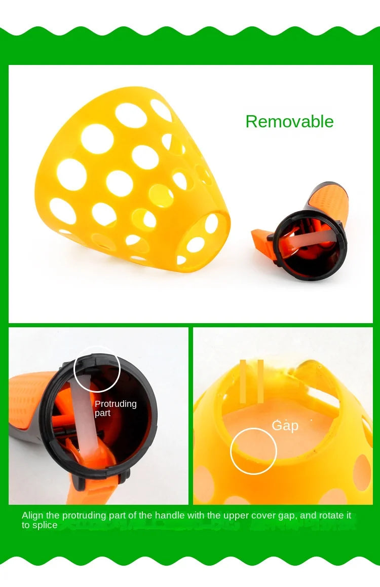 Catapult Two-player Docking Ball Launch Ball Ping-pong Bouncy Ball Leisure Sports Parent-child Interaction Outdoor Toys