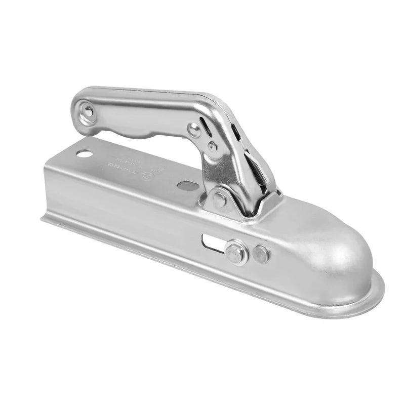 Universal Trailer Coupling Hitch 50mm Pressed Steel For Unbraked Trailers Upto 750kg Trailer Hitch Towing Coupler Mount