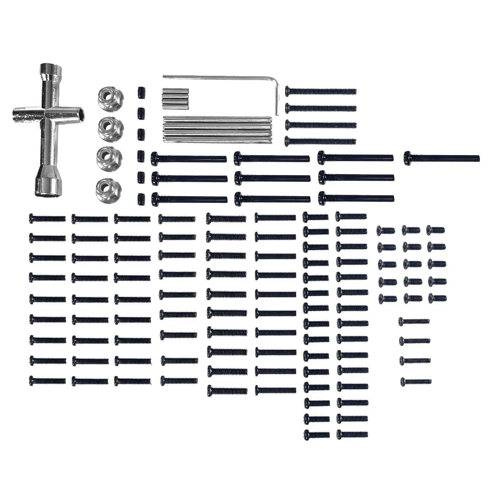 For Hyper Go MJX 1/16 16207 16208-09-10 H16 H16BM RC Car Spare Parts Remote Control Car Modification Screw Tool Accessories Box