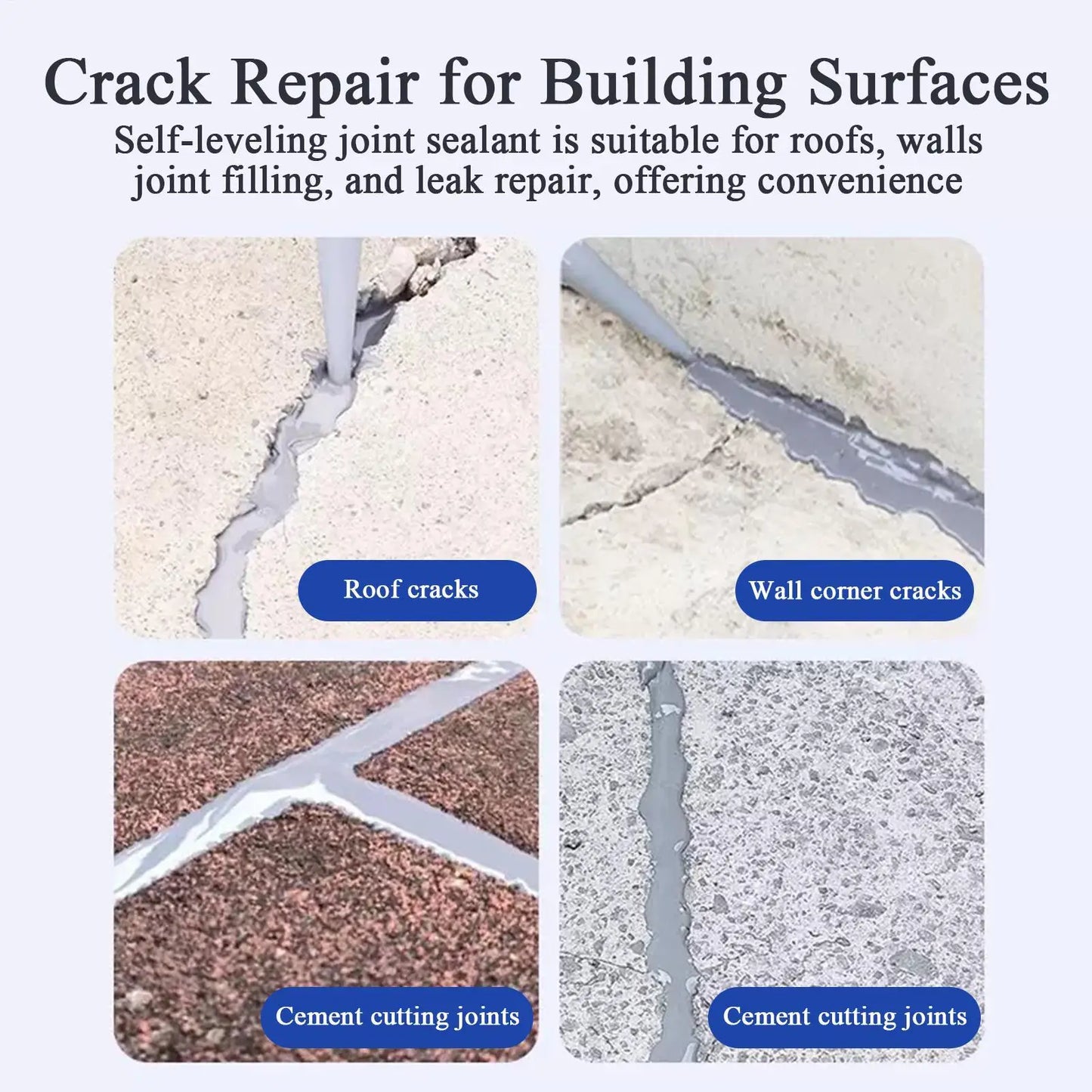 200g Weather-Resistant Roof Leak Repair Sealant Multi-Purpose Adhesive For Outdoor Deck Gutter Home  Boat RV Construction Seams