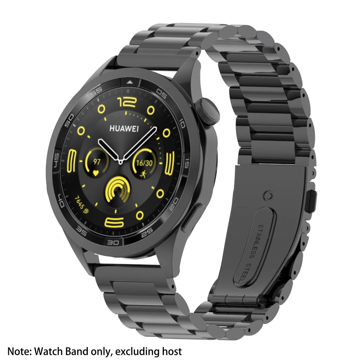For HUAWEI Watch GT 4 5 6 Band, 18mm 22mm Metal Stainless Steel Replacement Strap for Men Women, HUAWEI WATCH GT 41mm 46mm strap