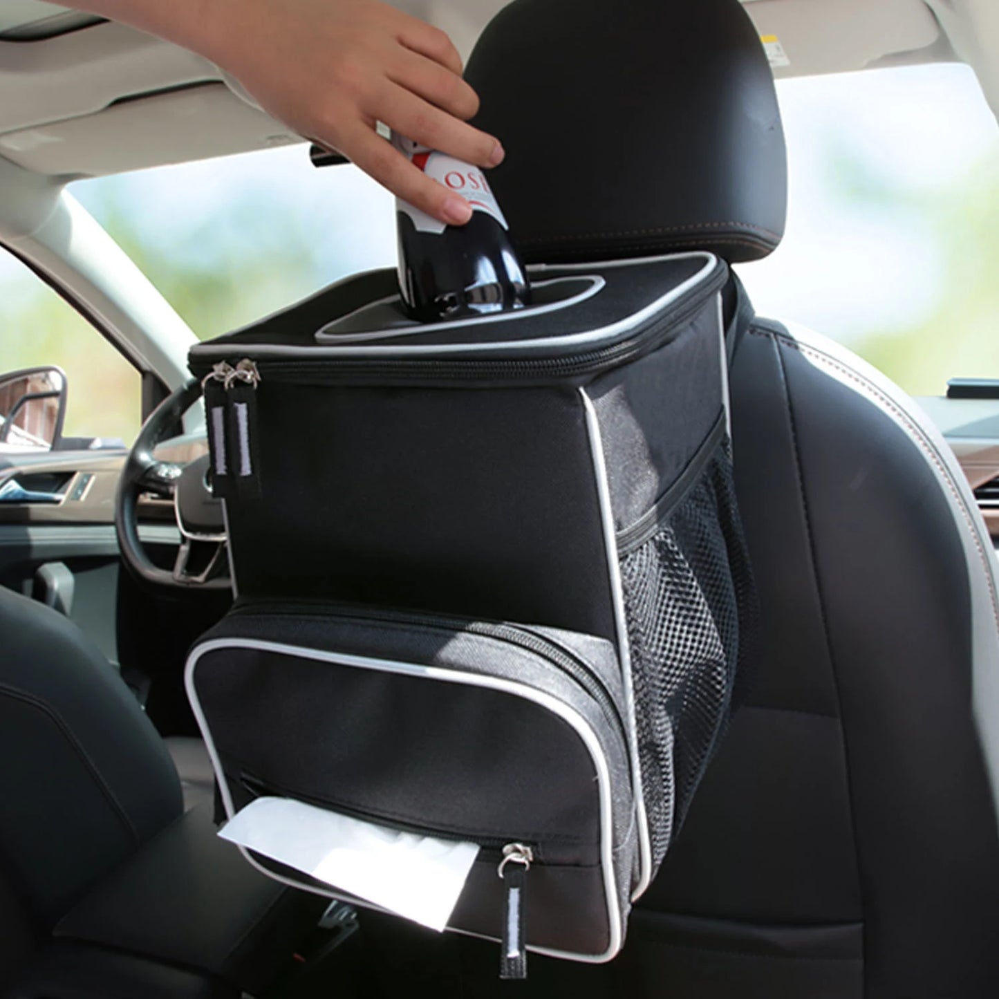 Folding Car Storage Box Large Capacity Auto Trunk Organizer Boxes Leather Waterproof Cars Stowing Tidying Multi-color Interior