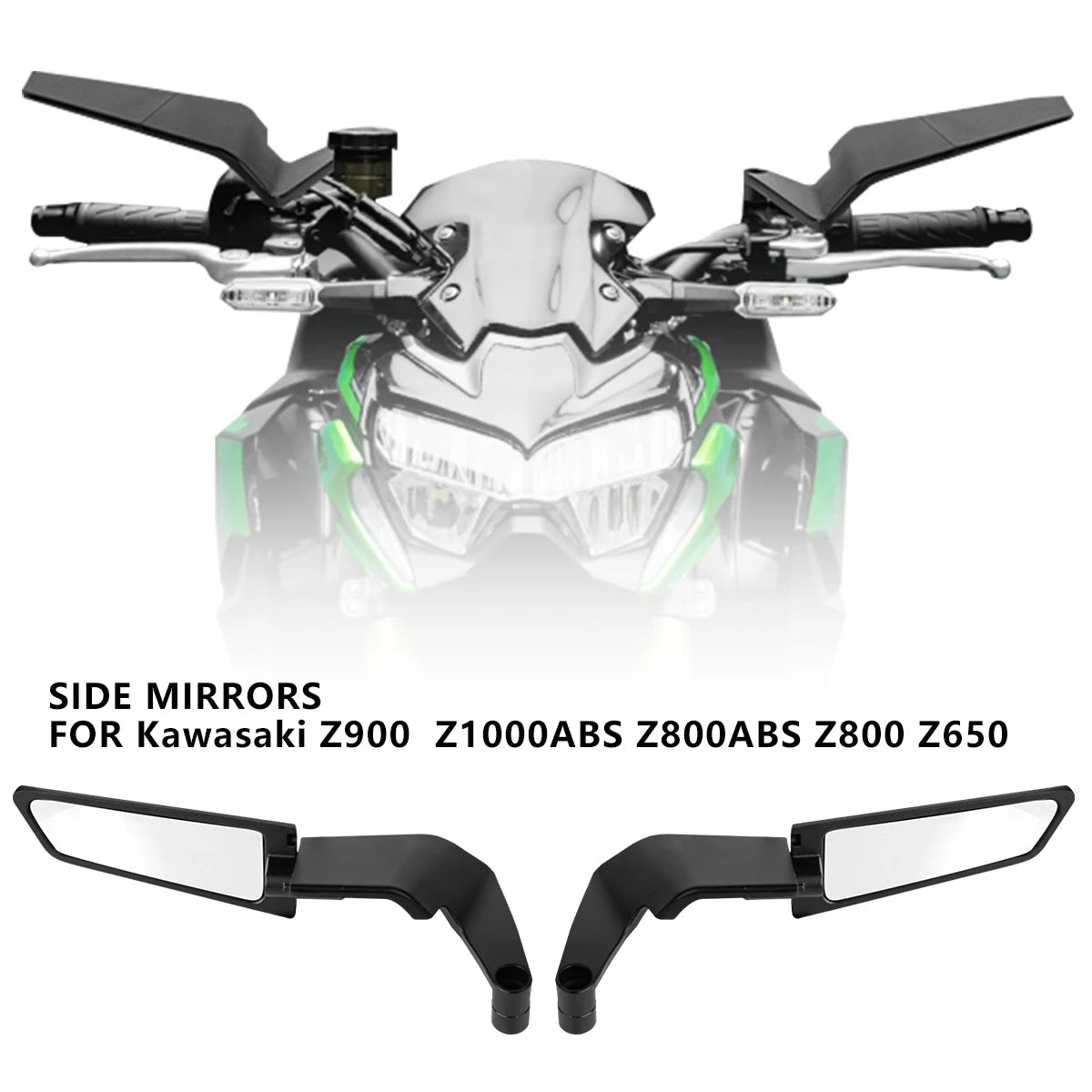 Motorcycle Mirrors Wind Wing Side Rearview Rotate Adjustable Mirrors For Honda YAMAHA MT07 BMW KTM Kawasaki DUKE Accessories