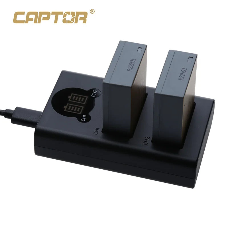 FB NP-W126S Dual USB Battery Charger for Fujifilm Camera XS10 XT30 II XA7 XA5 XA3 XT200 XT100 X100V X100F XE4 XE3 X-PRo1 Camera