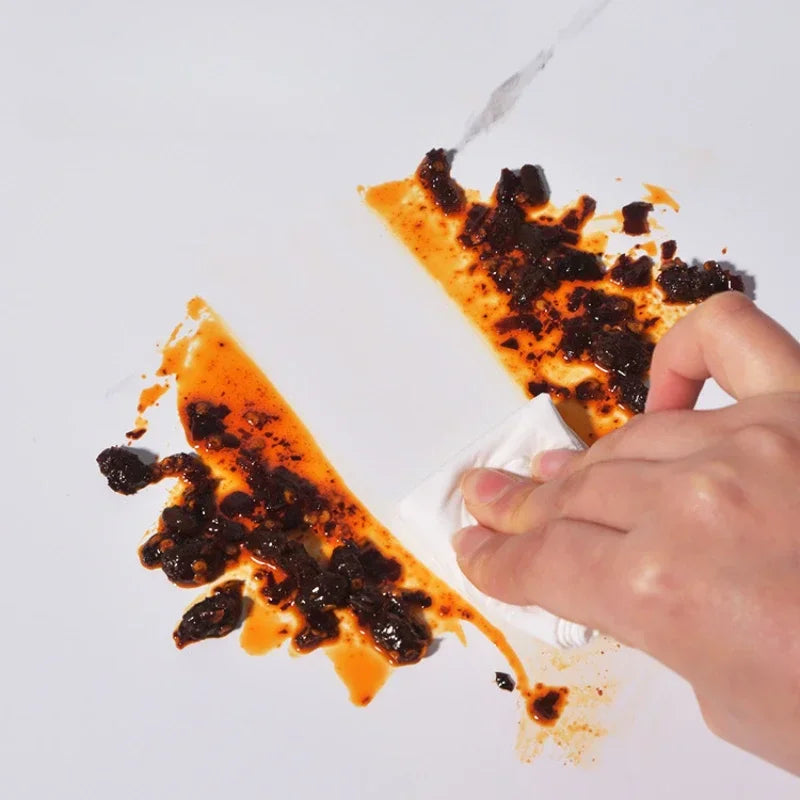 Glossy White Self-adhesive Kitchen Sticker, Water and Moisture Resistant for Countertop and Table Decoration, Cabinet Protection