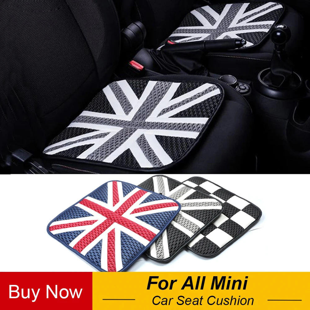 2pcs Ice Silk Car Seat Cushion Mat Pad Cover For All M Coope r Club F 54 F 55 F 56 F 57 R 50 R 53 R 55 R 56 R 60 R 61 F 60