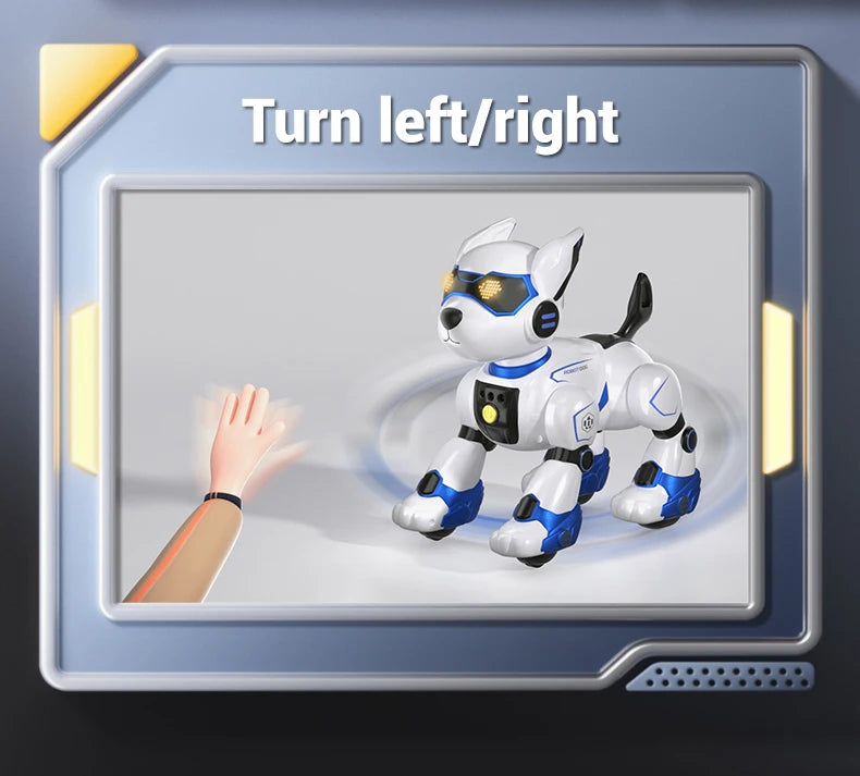 Brand New JJRC R27 Remote Control Robot Dog Voice Control Intelligent Talking Walking And Dancing Light Play Cute Children Gifts