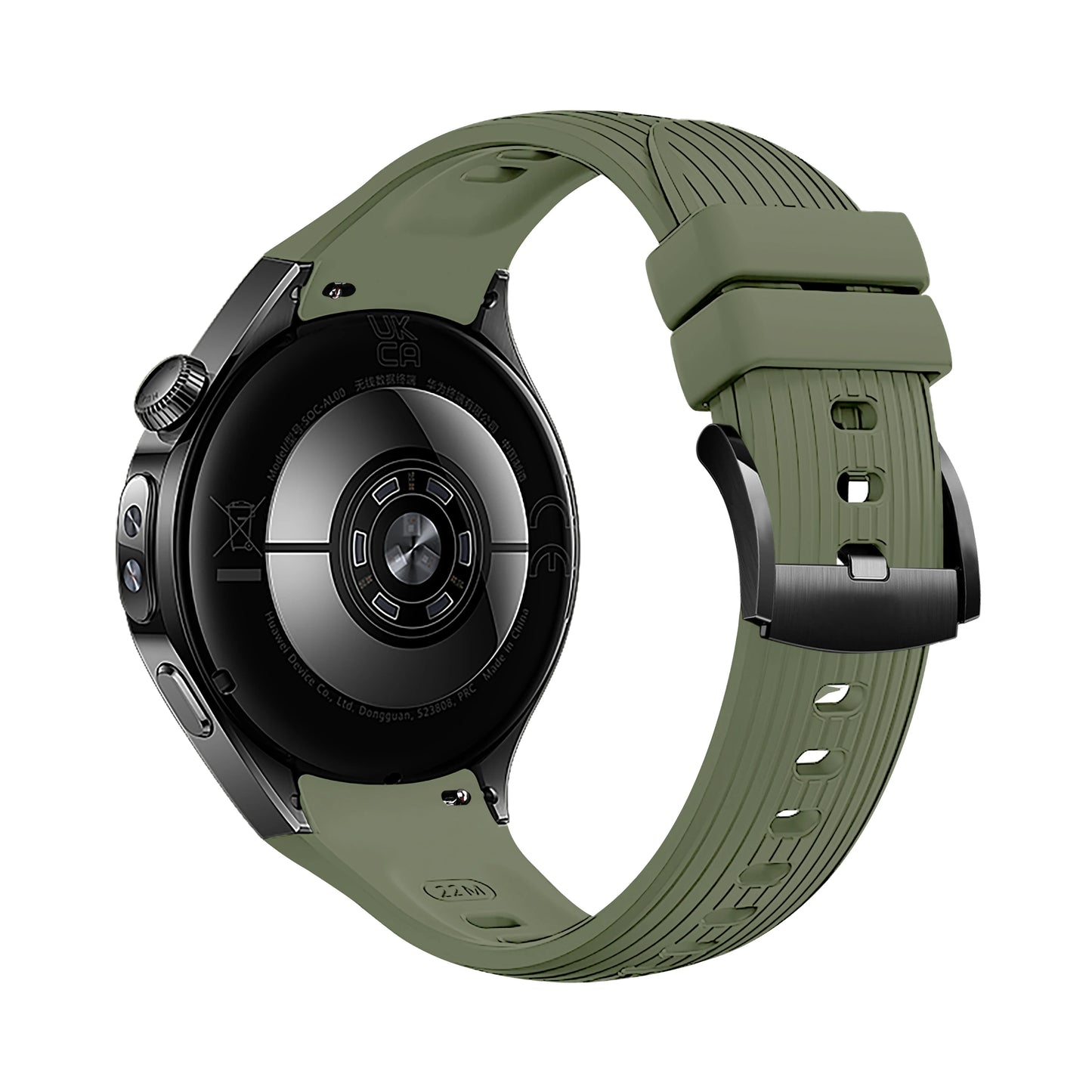 Senter Soft Silicone Replacement Sport Strap No Gaps Full Cover Replacement Band Compatible with Huawei Watch 5 46mm