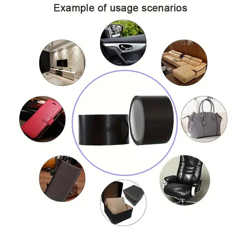 Motorcycle Seat Repair Sticker Universal Autocycle Seats Cushion Protector Film Leather Sofa Self-adhesive Repair Tape Accessory