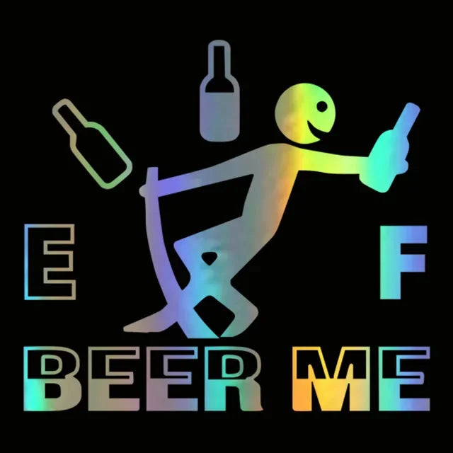 Fuel Tank Cap Cover High Gas Consumption Decal Fuel Gage Empty Vinyl Funny Car Stickers Scratch Paste Sticker