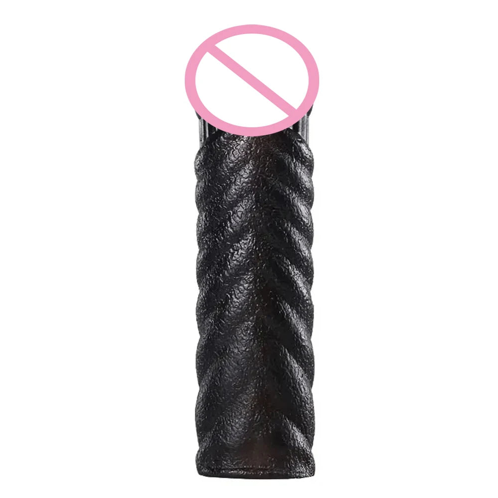 Penis Extender Sleeve Reusable Silicon Spike Dotted Condom Sex Toys Men Dildo Penis Condoms G Spot Stimulation Delay Ejaculation