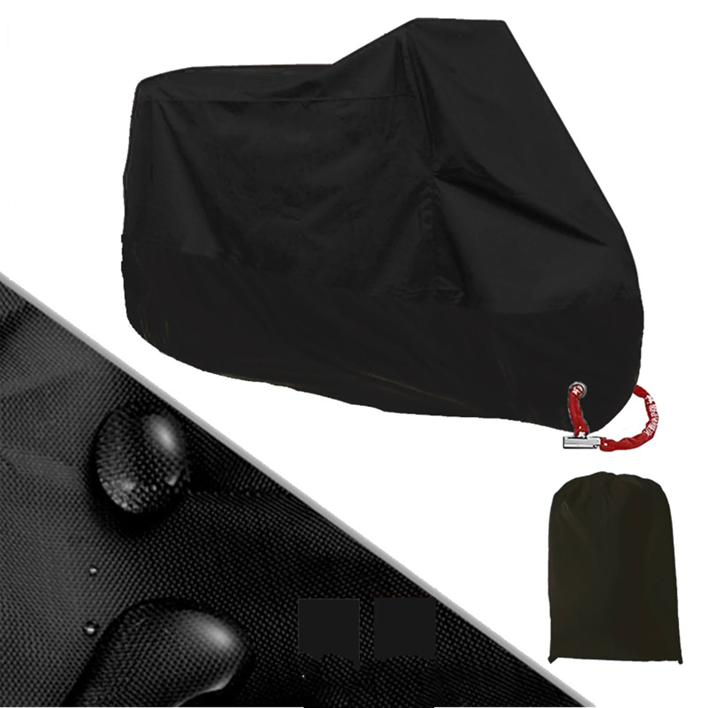 Motorcycle Cover M L XL XXL XXXL XXXXL Universal Outdoor Uv Protector Bike Rain Dustproof Scooter Covers Waterproof