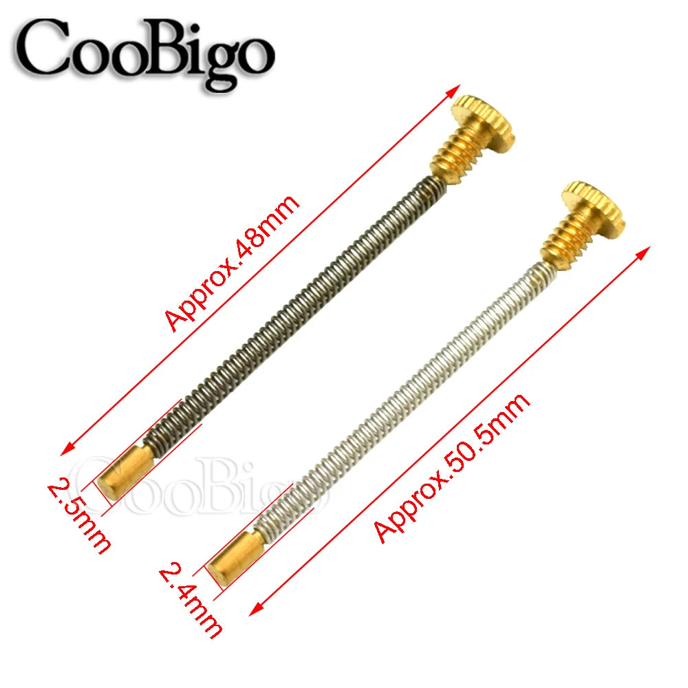 5pcs Kerosene Lighter Replacement Spring Screws for Petrol Oil Zippo Zorro Lighters Repair Smoking Cigarette Accessories Metal