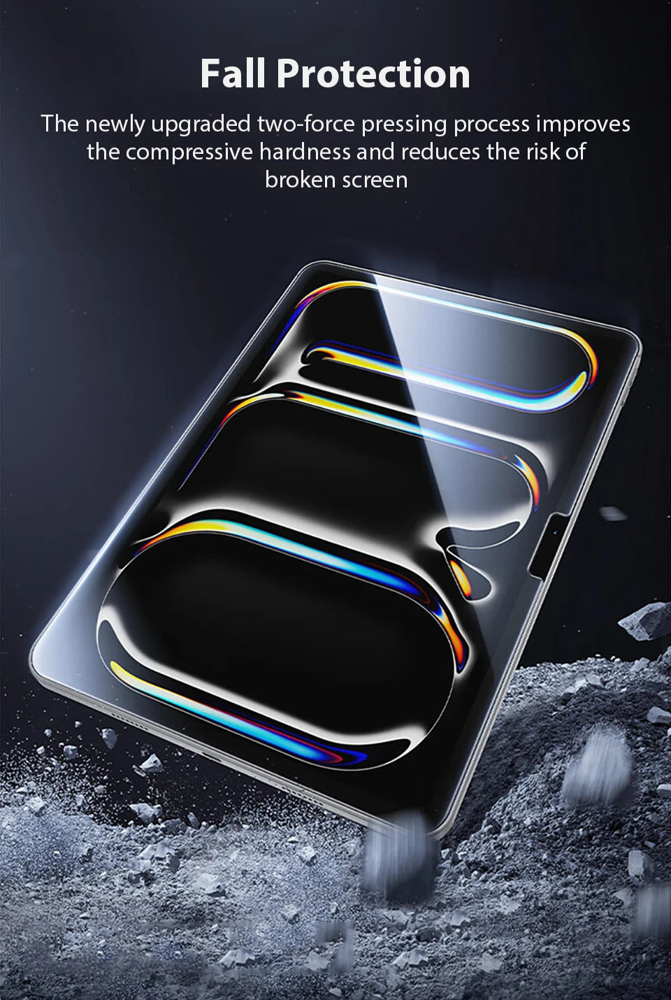 Tempered Glass Screen Protector For IPad Pro 12.9 12 9 11 13 inch 2024 Air 4 5 10th 7th 8th 9th Generation 10.2 Mini 6 9.7 Film