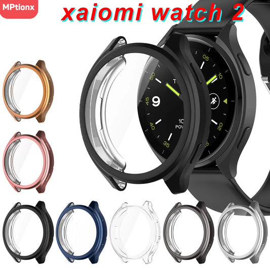 Case for Xiaomi Watch 2 Soft TPU Anti-Scratch Protector Shell All-around Bumper Protective Cover For Xiaomi Watch 2 Accessories