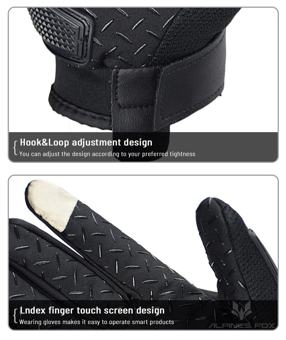 SUOMY Summer Full Finger Motorcycle Gloves Moto Luva Motocross Racing Gloves Motorbike Bicycle Cycling Riding Glove For Men Wome