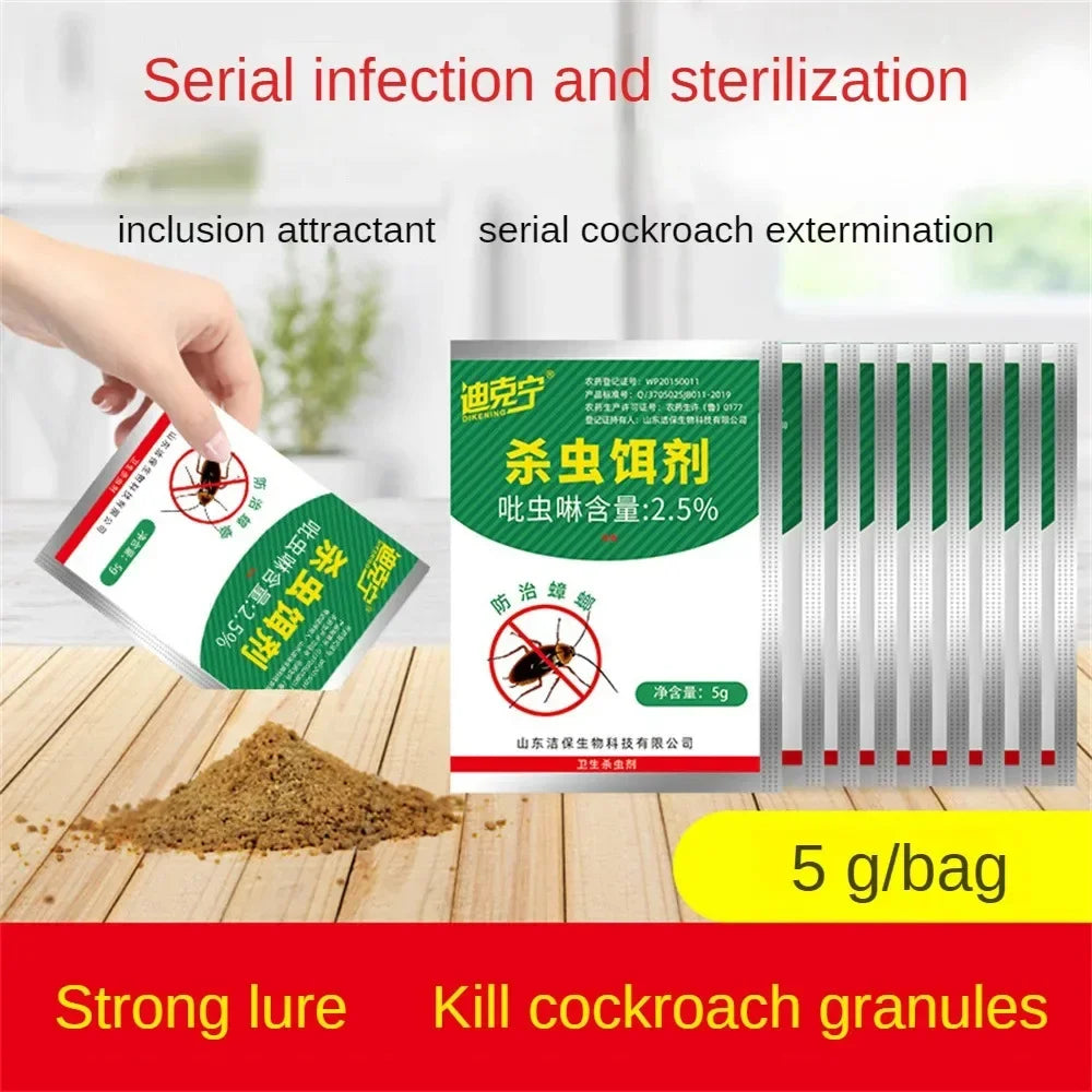 Effective Repellent Cockroach Anti Cockroaches Powder Anti Ant Bait Powder Trap For Household Hotel Strong Insecticide
