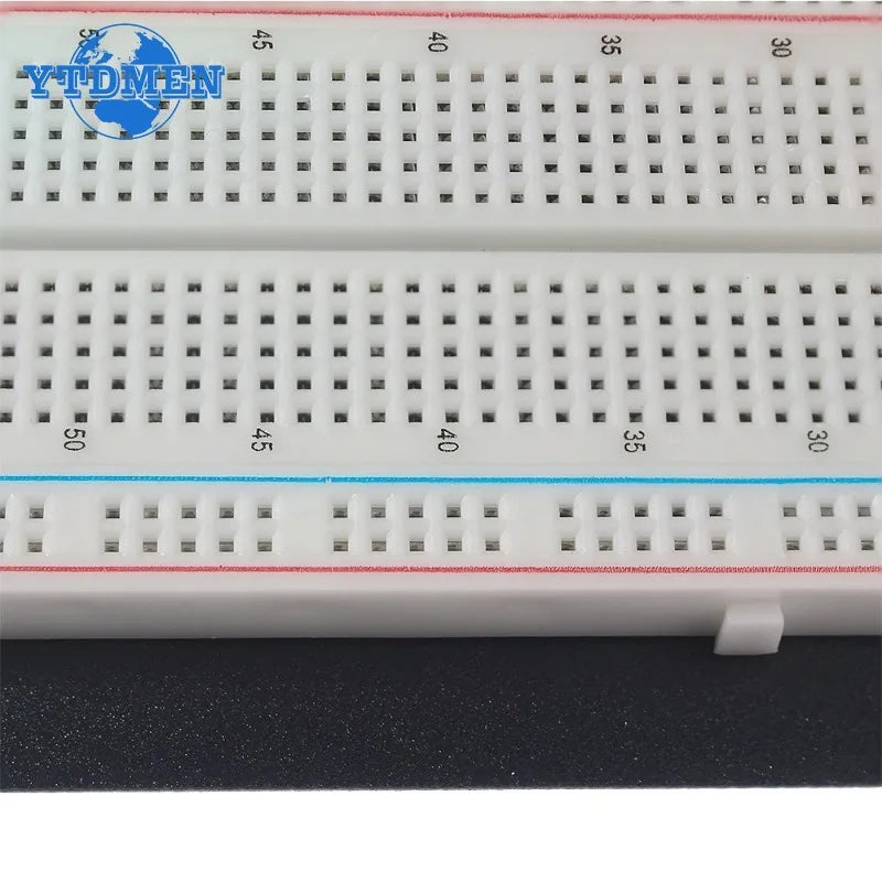 1/2PCS ZY-204 Breadboard 1600pts Protoboard 4 Bus Test Circuit Board Connection Point 1660 Bread Board