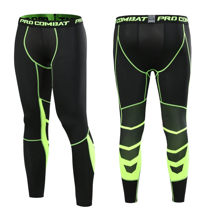 Men's Running Trousers Base Layer Tight Training Fitness Basketball Sports Skinny Cycling Quick Dry Long Pants S M L XL 2XL 3XL