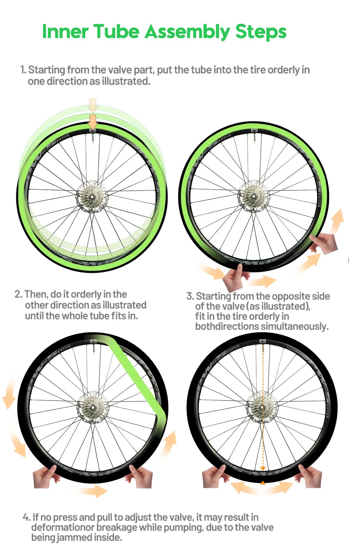 CYCLAMI TPU Material Ultralight Bike Inner Tube 700C 18 32 Road MTB Bicycle Tire 45 65 mm Length French Valve Tyre Repair Tools