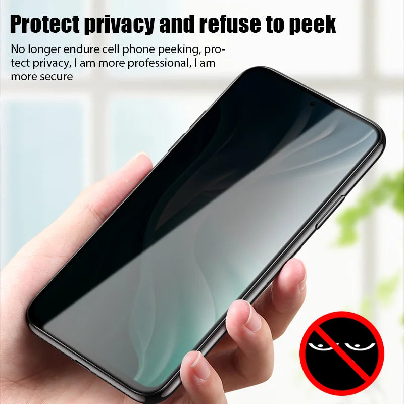 2PCS Privacy Glass Film For Xiaomi Mi11 Lite 5G NE Anti-Spy Tempered Glass Xiaomi11T Pro 12T Pro Smartphone Screen Protector