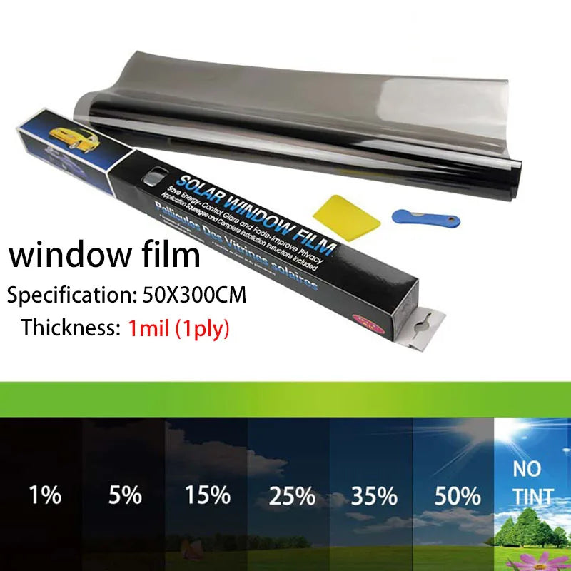 Waterproof sunscreen thermal insulation film privacy protection glass film car window film suitable for car window film car film