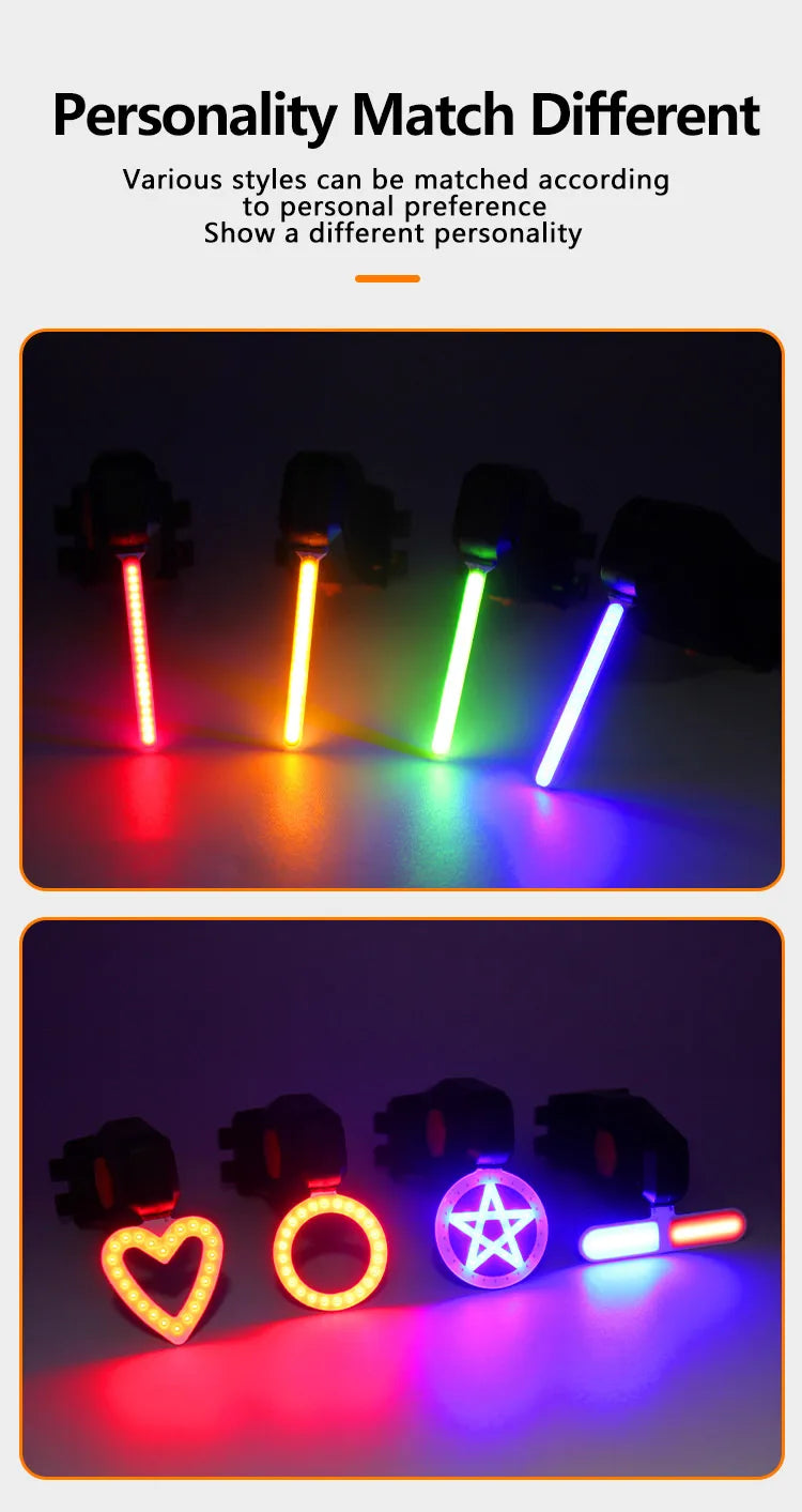 Bicycle Taillight Multi Lighting Modes USB Rechargeable Led Bike Light Flash Tail Rear Lights for Mtb Bike Seatpost