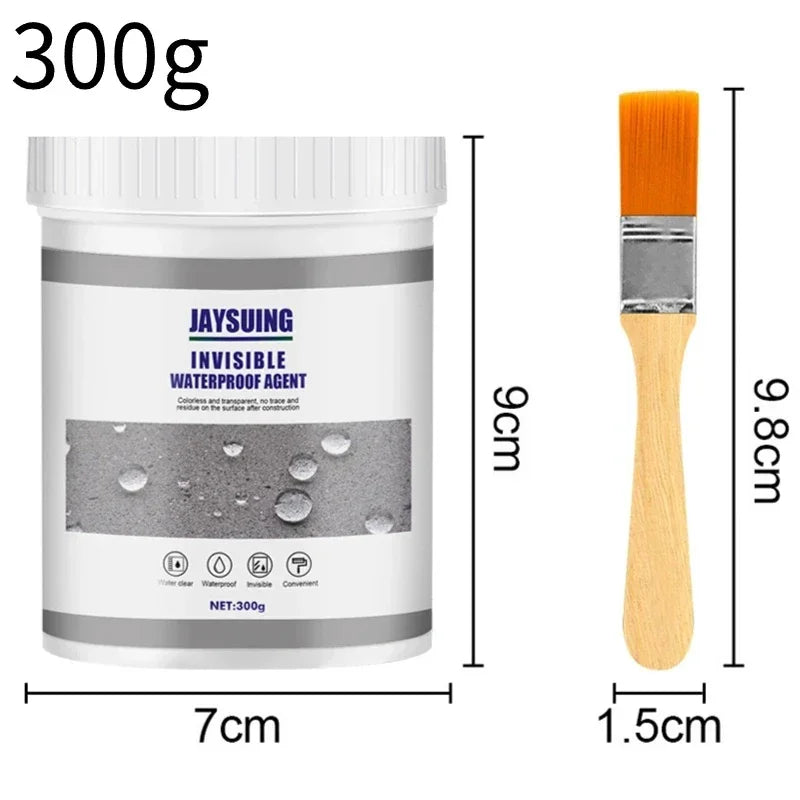 Waterproof Coating Sealant Strong Bonding Agent Transparent Invisible Paste Glue  Adhesive Repair Glue for Home Roof Bathroom