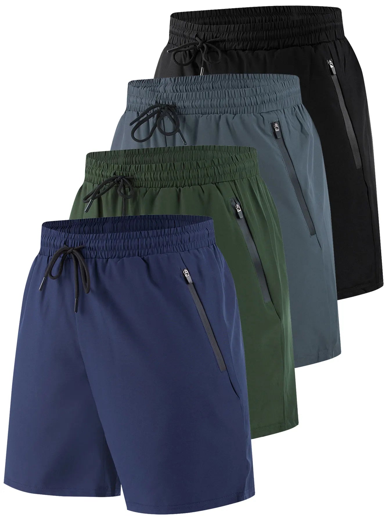 Men'S Athletic Shorts for Gym Workouts, Quick-Drying, Lightweight Shorts for Basketball And Running, Featuring an Elast